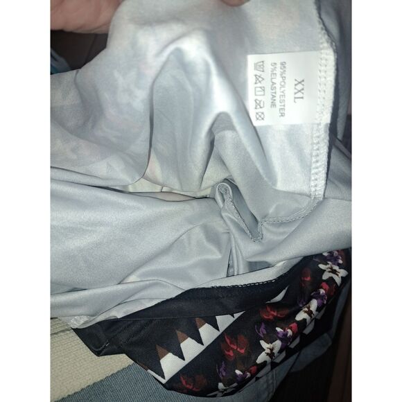 NEW-XL Vintage Floral Print] Autumn Elegance Bodycon Polyester Knit Stretchy - Picture 6 of 6